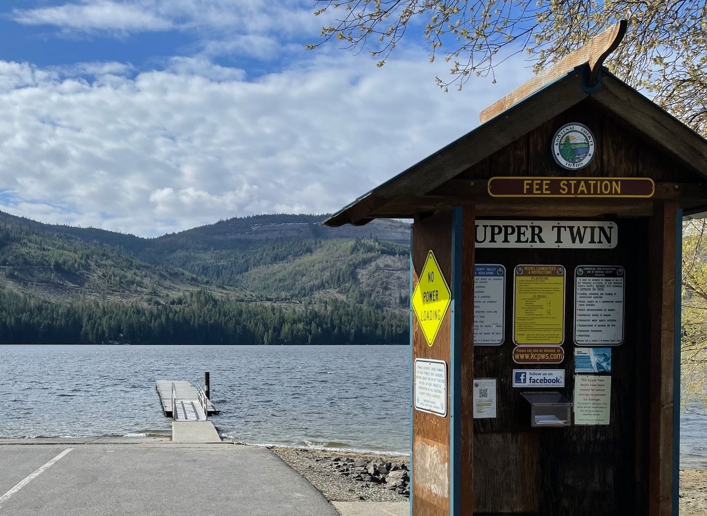2024 dock with one piling