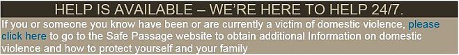 Safe Passage help line