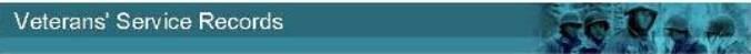 Veterans Service Records website